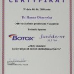 2008 Certyfikat odbycia szkolenia praktycznego