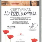 2008 Certyfikat uzyskania tytułu 