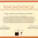 2013 Rekomendacja Polskiego Towrzystwa Deramtologicznego 