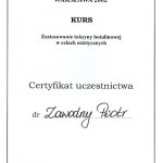 2002 Certyfikat