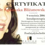 2006 Agnieszka Bliżanowska - Intralipoterapia