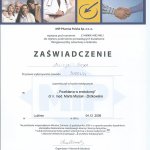 2009 Uczestnictwo w kursie pt.: Powikłania w endodoncji