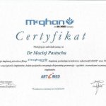 1999 Certfikat na stosowanie implantów firmy McGhan