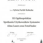 2012 Sylwia Farfał-Kałucka - Alma Lasers