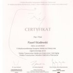 2010 Certyfikat za udział w X Międzynarodowym Kongresie Medycyny Estetycznej