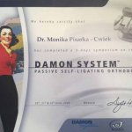 2006 Certyfikat - Ortodoncja - Damon System