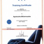 2008 Agnieszka Bliżanowska - EAT Trainer