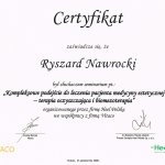 2008 Seminarium: Kompleksowe podejście do leczenia pacjenta medycyny estetycznej - terapia oczyszczająca i biomezoterapia