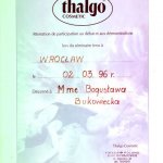 1996 THALGO COSMETIC