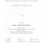 2013 Dr Aneta Majchrzak-Habryka - Kongres Medycyny Estetycznej i Anti-aging